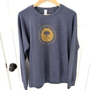 Duck Co Edisto Island SC Lowcountry French Terry Unisex Sweatshirt. Size Large.